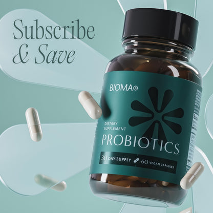 BIOMA Digestive Health Probiotic 60 Delayed-Release Capsules